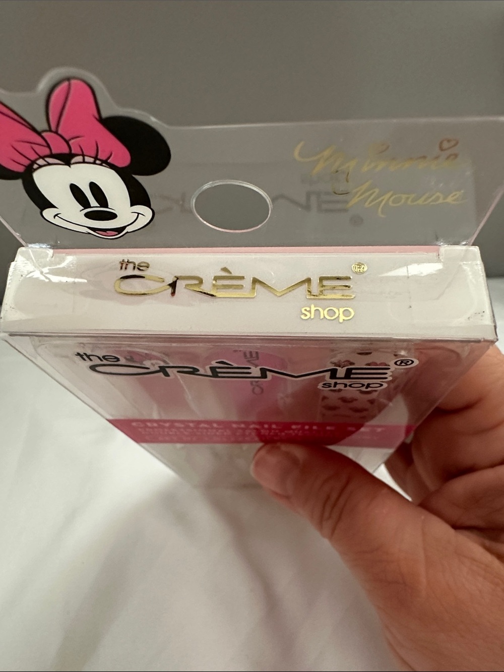 The Creme Shop x Disney Minnie Mouse Crystal Glass Nail File Set 3 Pc - Picture 7 of 7